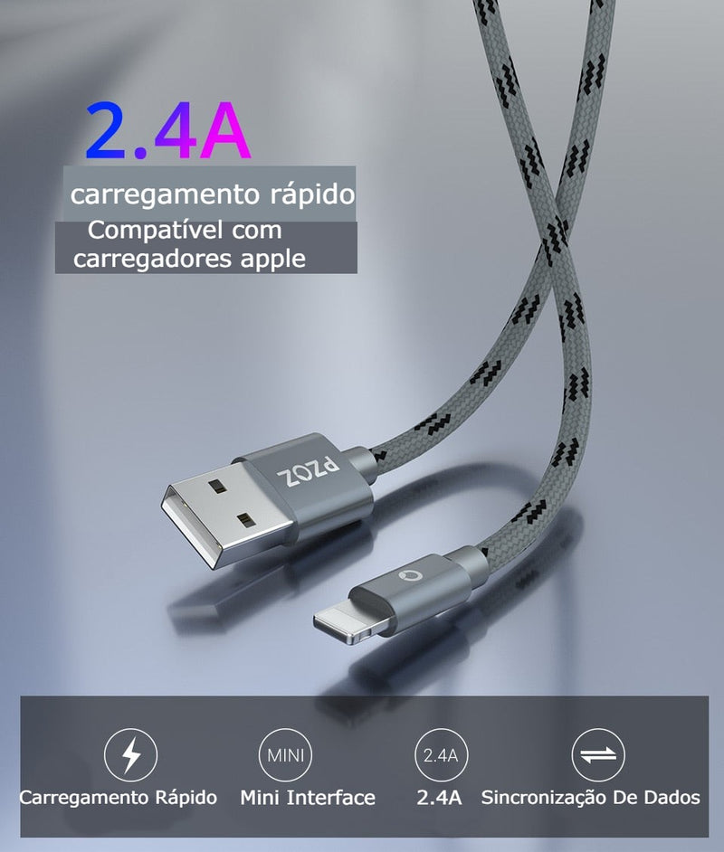 Cabo USB-C ultra rápido Para Iphone